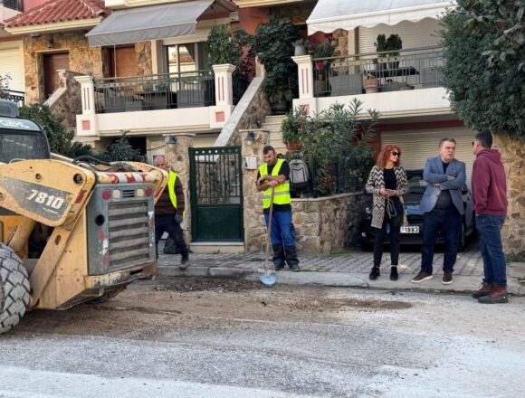 Σε πλήρη εξέλιξη εργασίες αποκατάστασης οδοστρωμάτων