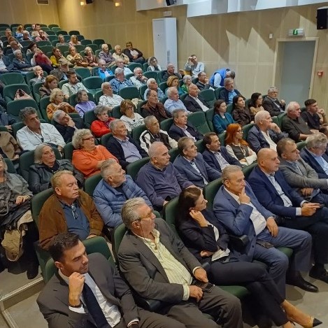 EKDHLOSH DHMOGRAFIKO - Εκδήλωση στο Οινοποιείο Πέτρου για το δημογραφικό πρόβλημα