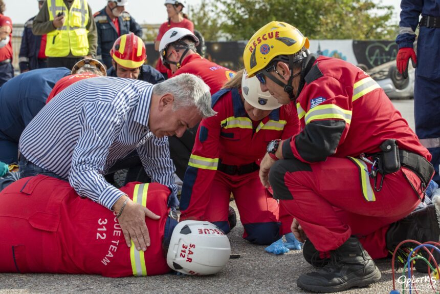 8η Πανελλήνια Διασωστική Άσκηση της Εθελοντικής Διασωστικής Ομάδας Κρίσεων