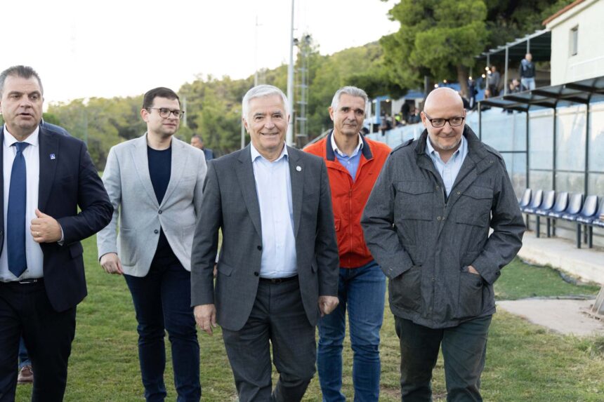 Αποκαταστάθηκαν τα γήπεδα των Γλυκών Νερών