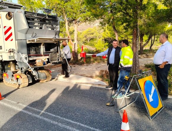 Εκτεταμένες εργασίες ασφαλτόστρωσης και διαγράμμισης στη Λεωφ. Πάρνηθας