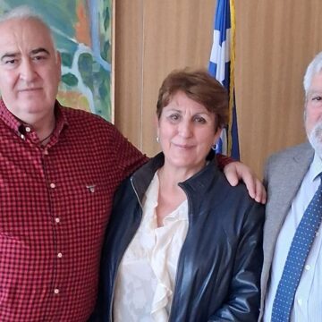 RAFHNA_YPOYRGEIO PAIDEIAS - Συνάντηση της Δημάρχου με υψηλόβαθμα στελέχη του Υπουργείου Παιδείας