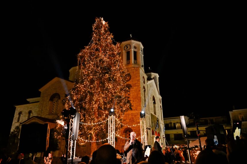 Σε Χριστουγεννιάτικους ρυθμούς ο Δήμος Παιανίας