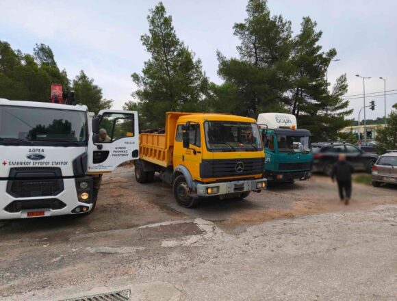 RAFHNA_KOMPOST KAI XYLEIA (1) Πραγματοποιήθηκαν οι δράσεις του Δήμου για τη διανομή δωρεάν ξυλείας και κομπόστ