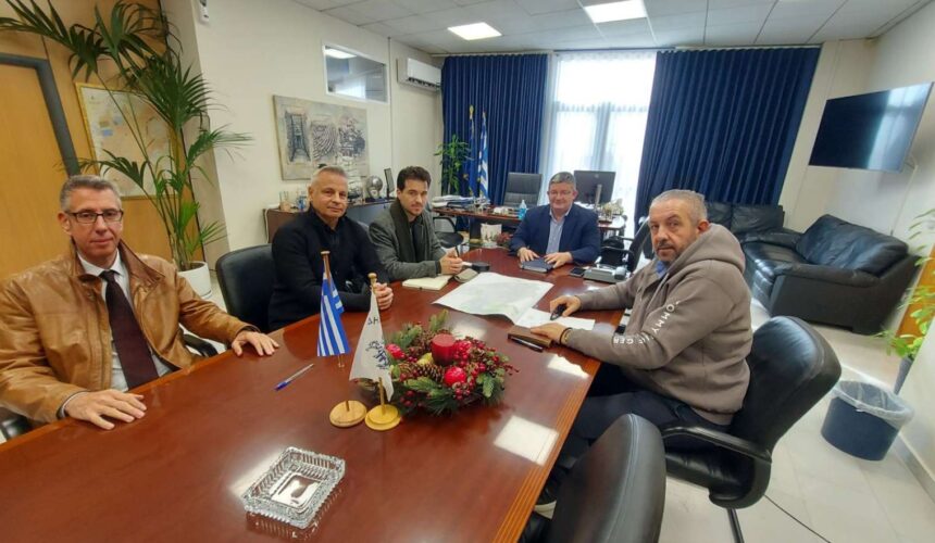 Συνάντηση του Δημάρχου για την επέκταση του δικτύου φυσικού αερίου