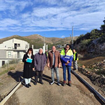 Σε εξέλιξη το έργο των τσιμεντοστρώσεων στη Διώνη