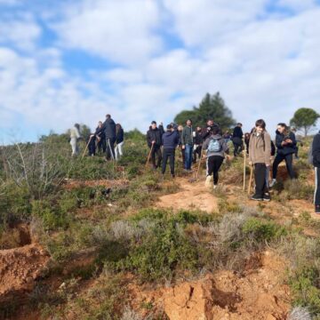 Μαθητική αναδάσωση στην Αχλαδούλα Αγίου Στεφάνου