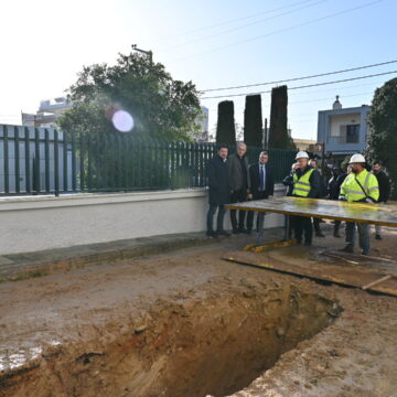 Επίσκεψη του Περιφερειάρχη στον Δήμο Σπάτων-Αρτέμιδος