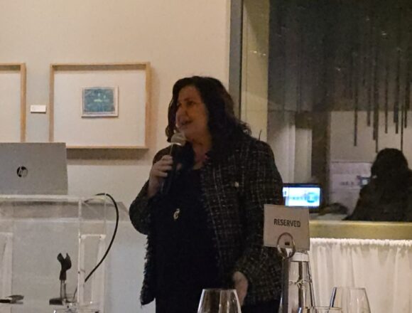 Στην εκδήλωση κοπής πρωτοχρονιάτικης πίτας του ΣΕΒΑ η Δήμαρχος