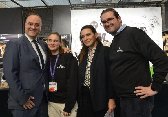 Η υπουργός Τουρισμού Ό. Κεφαλογιάννη επισκέφθηκε την έκθεση HORECA