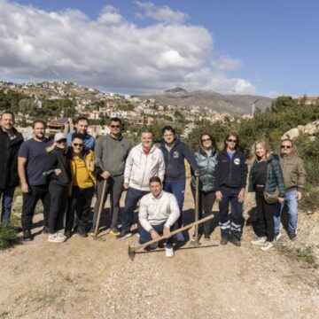Πάνω από 1.000 δέντρα φυτεύτηκαν στο Πανόραμα Παλλήνης