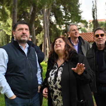 Ο Περιφερειάρχης Αττικής μετέβη σε εργοτάξια του Δήμου Διονύσου