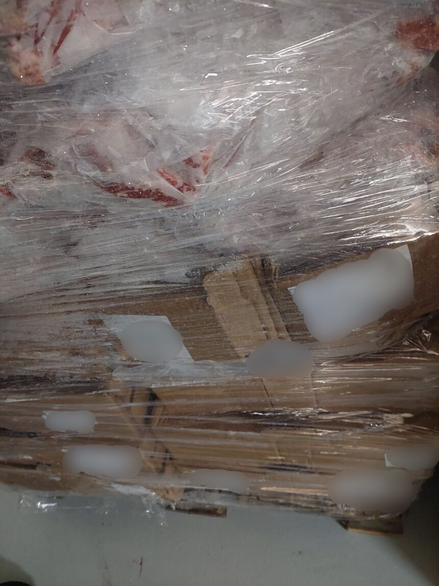 PERIFEREIA_KATASXESH KREATON (4) Κατασχέθηκαν 4,8 τόνοι σάπιου κρέατος, λίγο πριν διατεθούν στην αγορά