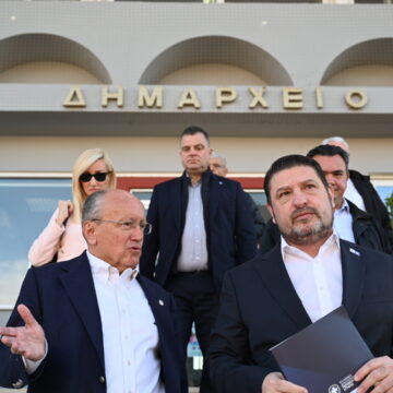 Επίσκεψη του Περιφερειάρχη Αττικής στον Δήμο Μαραθώνα