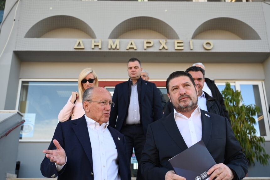 Επίσκεψη του Περιφερειάρχη Αττικής στον Δήμο Μαραθώνα