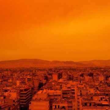 Σε εξέλιξη μεταφορά σκόνης από την Αφρική