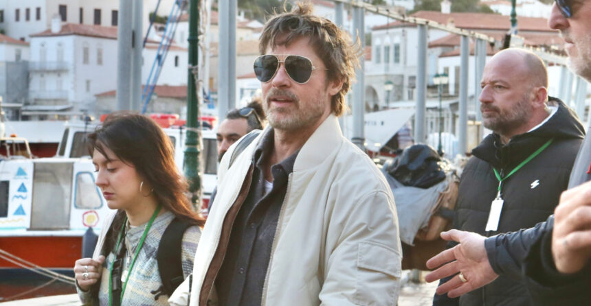 Μπραντ Πιτ: Γυρίσματα και στη Νέα Μάκρη μετά την Ύδρα