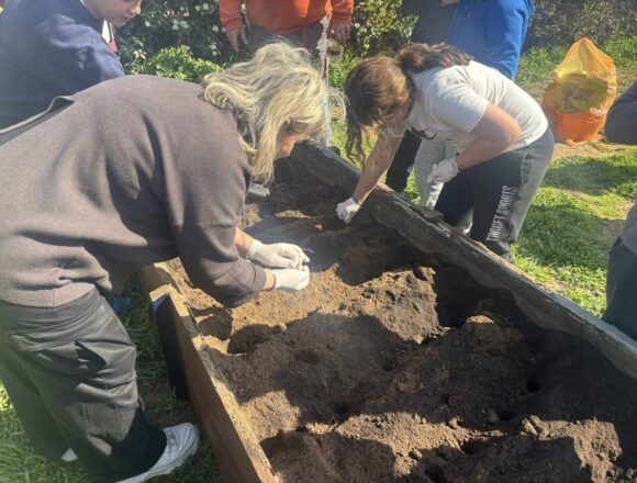 Μικροί κηπουροί στο 2ο Δημοτικό Αγίου Στεφάνου δίνουν ζωή στην παράδοση και τη φύση