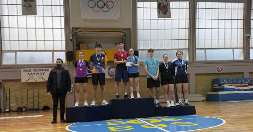 Πρωτάθλημα Αντιπτέρισης στο Κλειστό Γυμναστήριο Λαυρίου