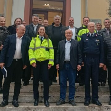 Σύσκεψη με στελέχη του Υπουργείου Προστασίας του Πολίτη για το ζήτημα της αστυνόμευσης