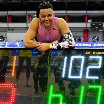 Δεύτερη καλύτερη επίδοση όλων των εποχών με 6,17μ. ο Εμμανουήλ Καραλής