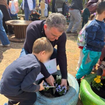 Δράσεις δημιουργίας σχολικών κήπων σε νηπιαγωγεία του Δήμου