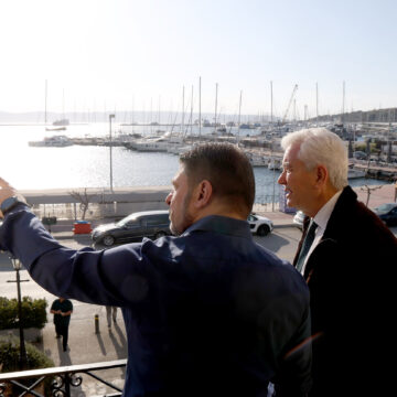 Επίσκεψη του Περιφερειάρχη Αττικής στον Δήμο Λαυρεωτικής