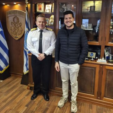 Συνάντηση με τον Αρχηγό του Λιμενικού Σώματος – Ελληνικής Ακτοφυλακής