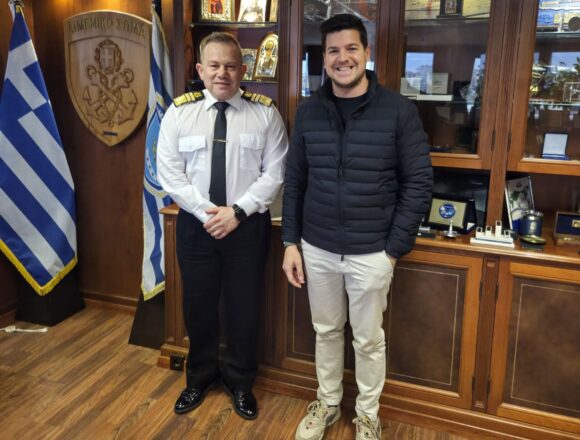 SARONIKOS_SYNANTHSH Συνάντηση με τον Αρχηγό του Λιμενικού Σώματος – Ελληνικής Ακτοφυλακής