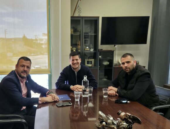 Συνάντηση του Δημάρχου για θέματα Πολιτικής Προστασίας