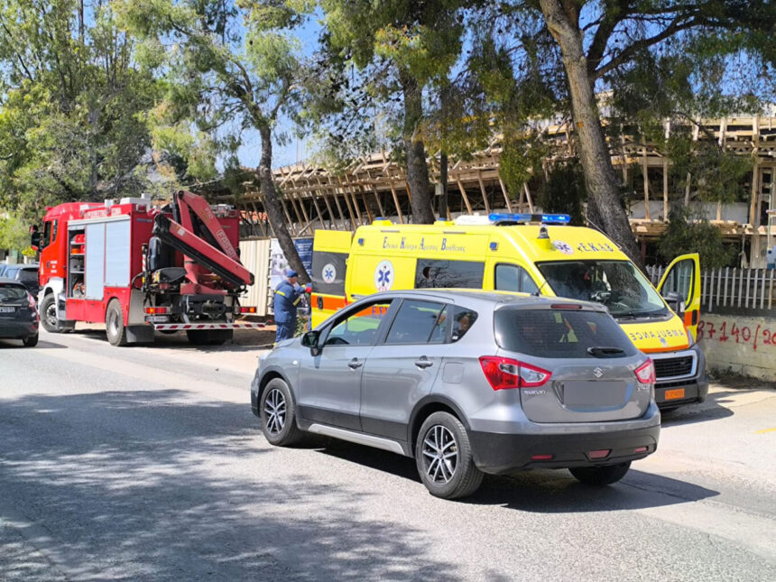 Άνδρας έπεσε και εγκλωβίστηκε σε φρεάτιο οικοδομής