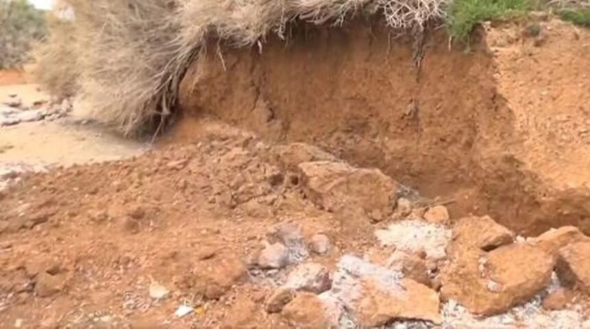 Πατέρας και γιος καταπλακώθηκαν από χώματα