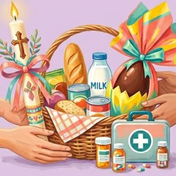 Συγκέντρωση Τροφίμων, Φαρμάκων και Πασχαλινών Ειδών