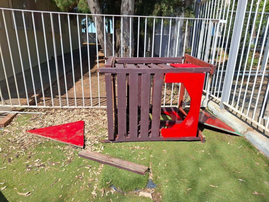 Βανδαλισμοί στο 1ο Νηπιαγωγείο Γλυκών Νερών