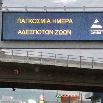 Κοινή καμπάνια με αφορμή την Παγκόσμια Ημέρα Αδέσποτων Ζώων