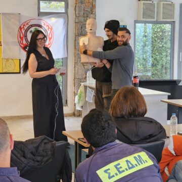 MARATONAS_EKPAIDEYSH 3 Εκπαιδευτικό σεμινάριο με θέμα τη Βασική Υποστήριξη Ζωής