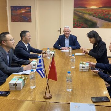 Υπογραφή μνημονίου συνεργασίας με τον Δήμο Γκουανγκάν της Λαϊκής Δημοκρατίας της Κίνας