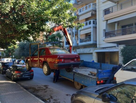 Απομακρύνθηκαν πάνω από 150 εγκαταλελειμμένα οχήματα
