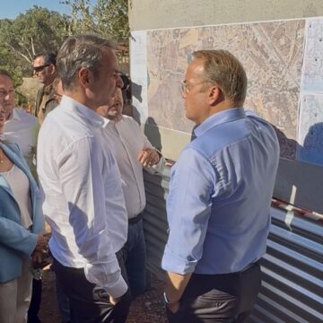 Επίσκεψη του Κυριάκου Μητσοτάκη στον Δήμο Βάρης-Βούλας-Βουλιαγμένης