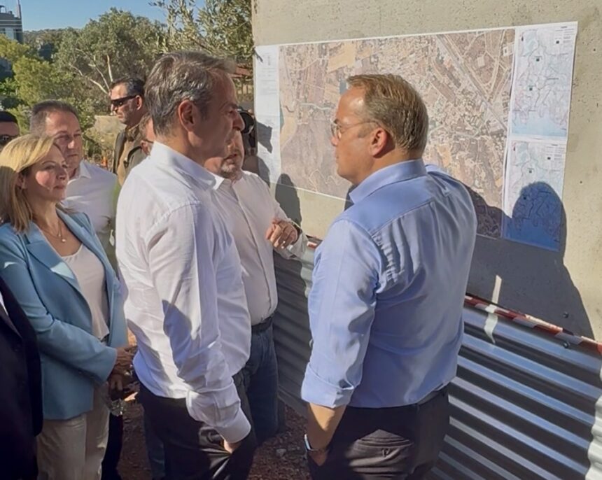 Επίσκεψη του Κυριάκου Μητσοτάκη στον Δήμο Βάρης-Βούλας-Βουλιαγμένης