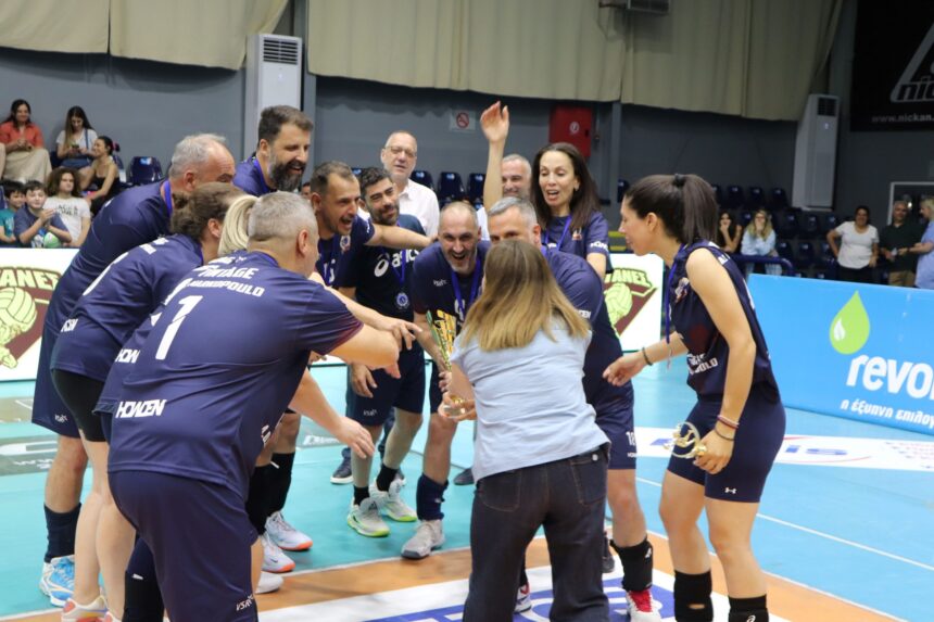 Με απόλυτη επιτυχία ολοκληρώθηκε το All Star Vintage Volleyball Tournament 2026