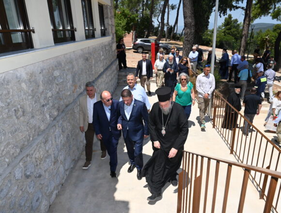 Εγκαινιάστηκαν οι νέες κατασκηνώσεις της Ι Μ. Νέας Ιωνίας στη Μαλακάσα