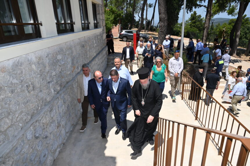 Εγκαινιάστηκαν οι νέες κατασκηνώσεις της Ι Μ. Νέας Ιωνίας στη Μαλακάσα