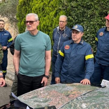 TOYRNAS_DIONYSOS Αυτοψία στο Διόνυσο για τις παρεμβάσεις πρόληψης και την επιχειρησιακή ετοιμότητα