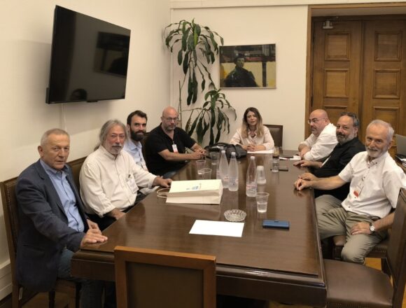 KKE_XAIDARI Συνάντηση αντιπροσωπείας του ΚΚΕ με αντιπροσωπεία της Δημοτικής Αρχής Χαϊδαρίου