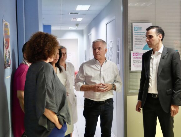 Σύσκεψη με τη συμμετοχή του υφυπουργού Υγείας Μάριου Θεμιστοκλέους