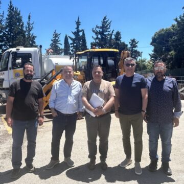 Ο Δήμαρχος αναλαμβάνει την άμεση εποπτεία της Υπηρεσίας Καθαριότητας