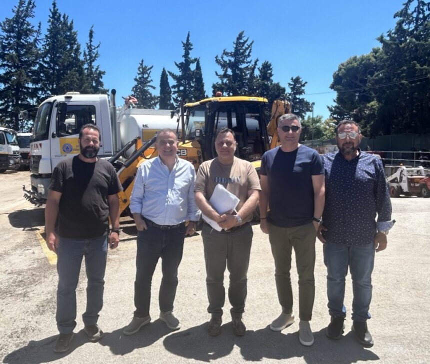 Ο Δήμαρχος αναλαμβάνει την άμεση εποπτεία της Υπηρεσίας Καθαριότητας