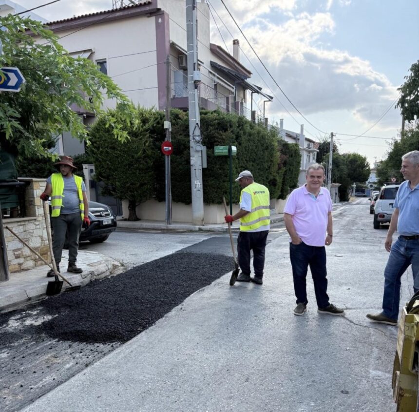 Σε πλήρη εξέλιξη το πρόγραμμα αποκατάστασης λακκουβών στον Δήμο