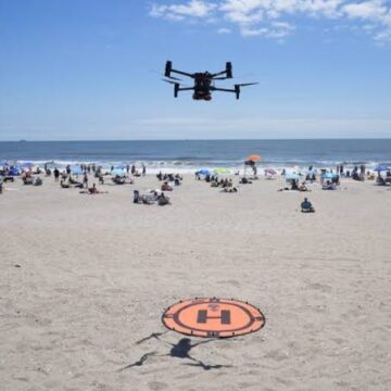 PARALIA_DRONE Έλεγχοι με drones σε παραλίες κατά της αυθαίρετης κατάληψης του αιγιαλού